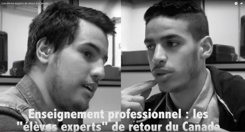 Les élèves experts : de retour du Canada