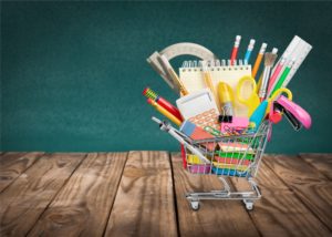 fournitures pour la rentrée scolaire