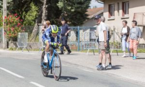 Guillaume Martin lors de la 4e étape du Critérium du Dauphiné 2017 (©Radu Razvan / Shutterstock)