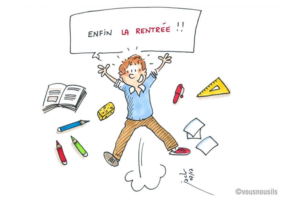Chouette, c’est enfin la rentrée !