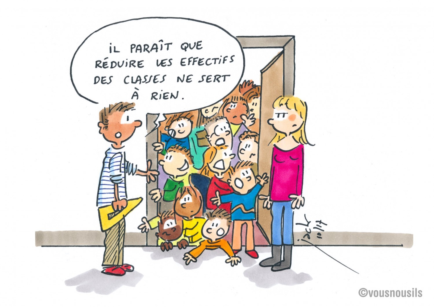 Réduire les effectifs en classe ne sert à rien : vraiment ?!