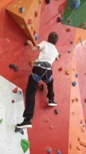 Cours d'escalade/ Crédit : Thibault Billard