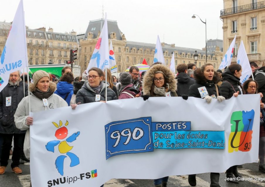 La “politique sociale” de Jean-Michel Blanquer ne satisfait pas les enseignants du 93
