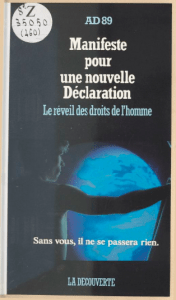 Couverture du manifeste rédigé par l'association de Jean-Michel Blanquer