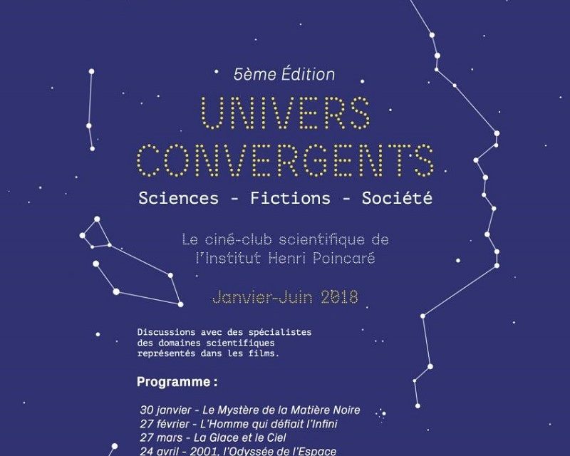 Lancement de la 5ème édition du ciné-club de l’Institut Henri Poincaré