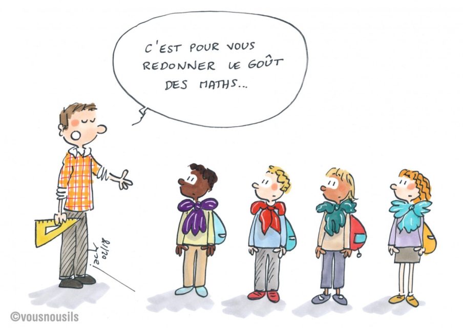 Etre bon en maths en mode rétro