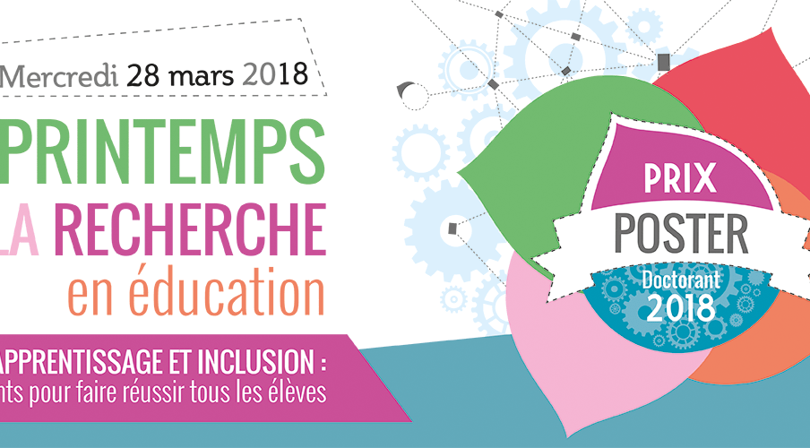 Printemps de la recherche en éducation 2018 : numérique, apprentissage et inclusion