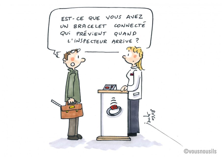 Un bracelet connecté anti-inspection surprise ?