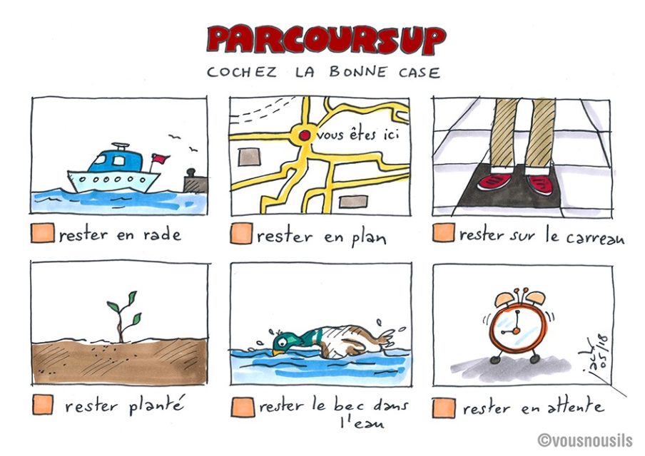 Parcoursup : rester en rade ou rester sur le carreau ?