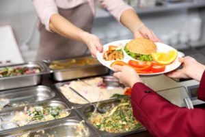 plastique à la cantine