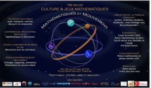Salon Culture et Jeux mathématiques