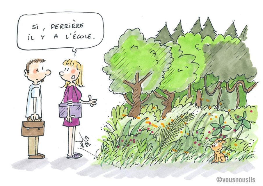 Paris : des forêts dans les cours de récré ?