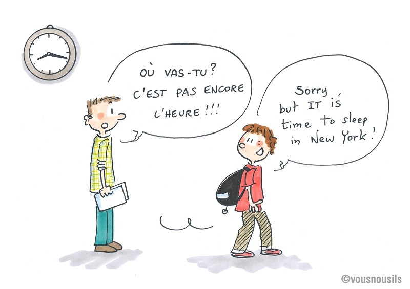 A l’école, tout est prétexte à l’anglais !
