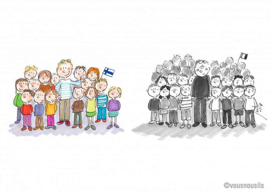 Prof finlandais / prof français : le grand écart !