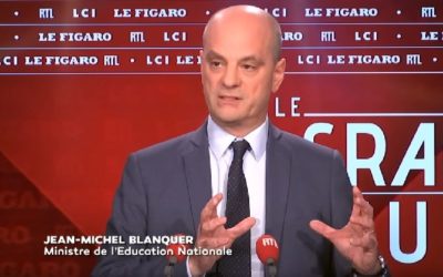 Jean-Michel Blanquer fait le point