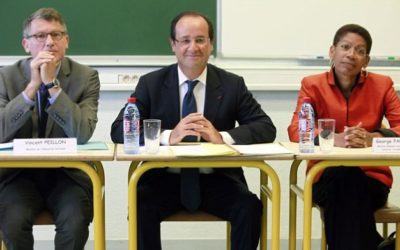 François Hollande propose aux lycéens d’aller les voir pour parler Europe