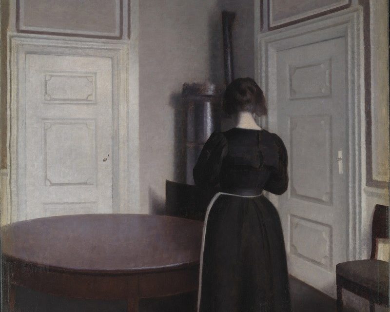 Hammershøi, le maître de la peinture danoise, exposé à Paris