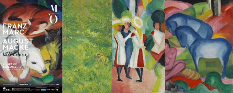 A voir à Paris : l’expo Franz Marc/August Macke au musée de l’Orangerie