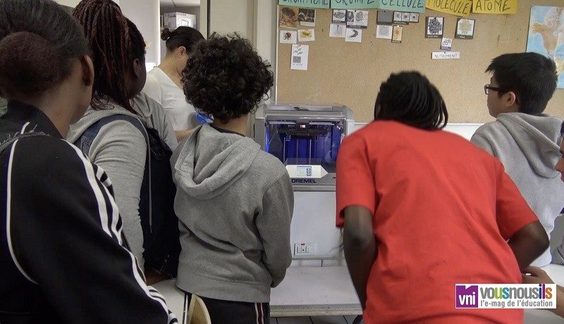 L’impression 3D révolutionne les cours de SVT !