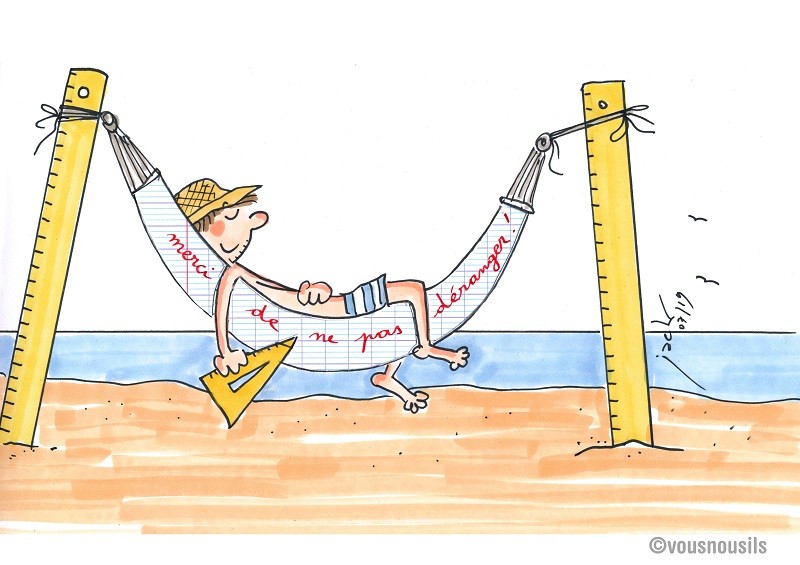 Prof en vacances : ne pas déranger