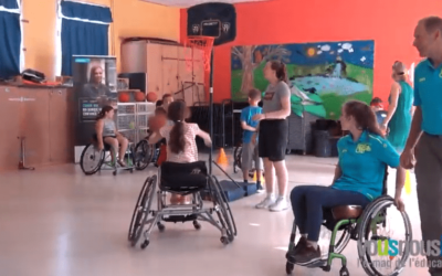Une journée sport et handicap, dans une école labellisée Génération 2024