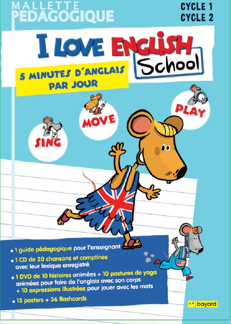 5 minutes d’anglais par jour : une méthode purement anglophone pour les écoliers de cycles 1 et 2