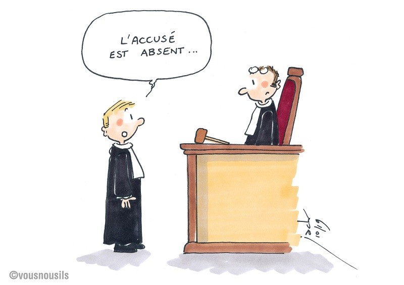 Prof absent non remplacé : absent aussi à l’audience