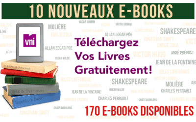 10 nouveaux E-Books à lire et à télécharger gratuitement