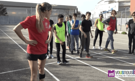 SOP 2020 : quand des collégiens marseillais rencontrent une athlète paralympique