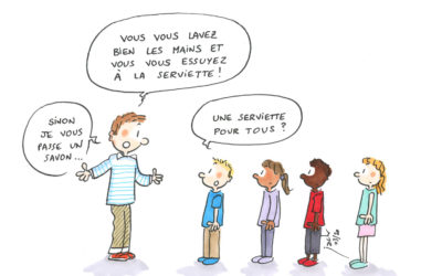 Coronavirus à l&rsquo;école : passez-moi un savon !