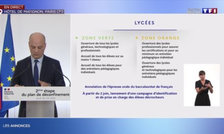 Phase 2 du déconfinement : le point sur les nouvelles mesures en éducation