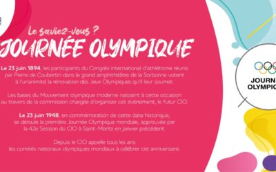 La journée olympique s’adapte à la crise sanitaire