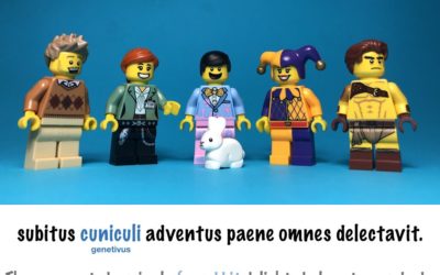 Apprendre le latin avec des scènes en Lego