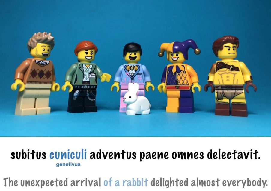 Apprendre le latin avec des scènes en Lego