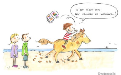 Etre à cheval sur les cahiers de vacances ?