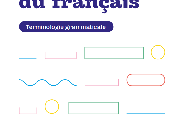 « Terminologie grammaticale » : un dispositif pour développer son français