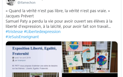 Assassinat de Samuel Paty : nombreux hommages à l’enseignant sur les réseaux sociaux