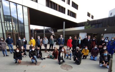 Elèves et profs mobilisés contre le protocole sanitaire insuffisant