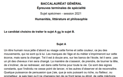 Des sujets zéro pour les épreuves du baccalauréat
