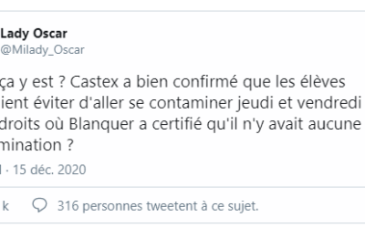 Auto-confinement : « je continuerai à dire à mes élèves qu&rsquo;ils devront rattraper les cours de jeudi et vendredi »