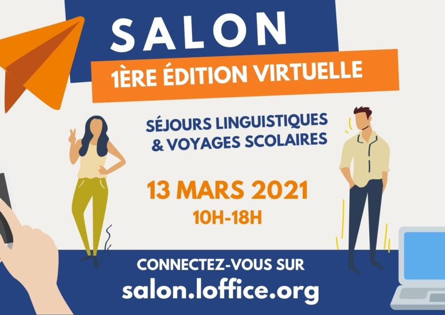 Salon des séjours linguistiques et voyages scolaires 2021 : une édition 100 % en ligne !