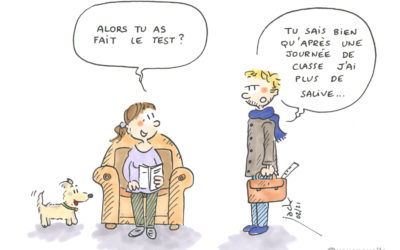 Tests salivaires à l&rsquo;école : les profs à sec