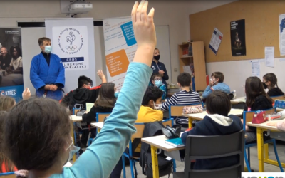 Semaine Olympique et Paralympique  2021 : des élèves de primaire découvrent le handisport avec une para-athlète