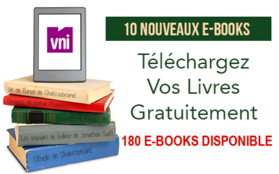 Les 10 derniers E-books à télécharger gratuitement