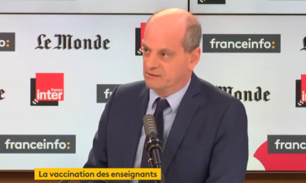 Vaccination des profs : « probablement mi-avril », annonce Blanquer