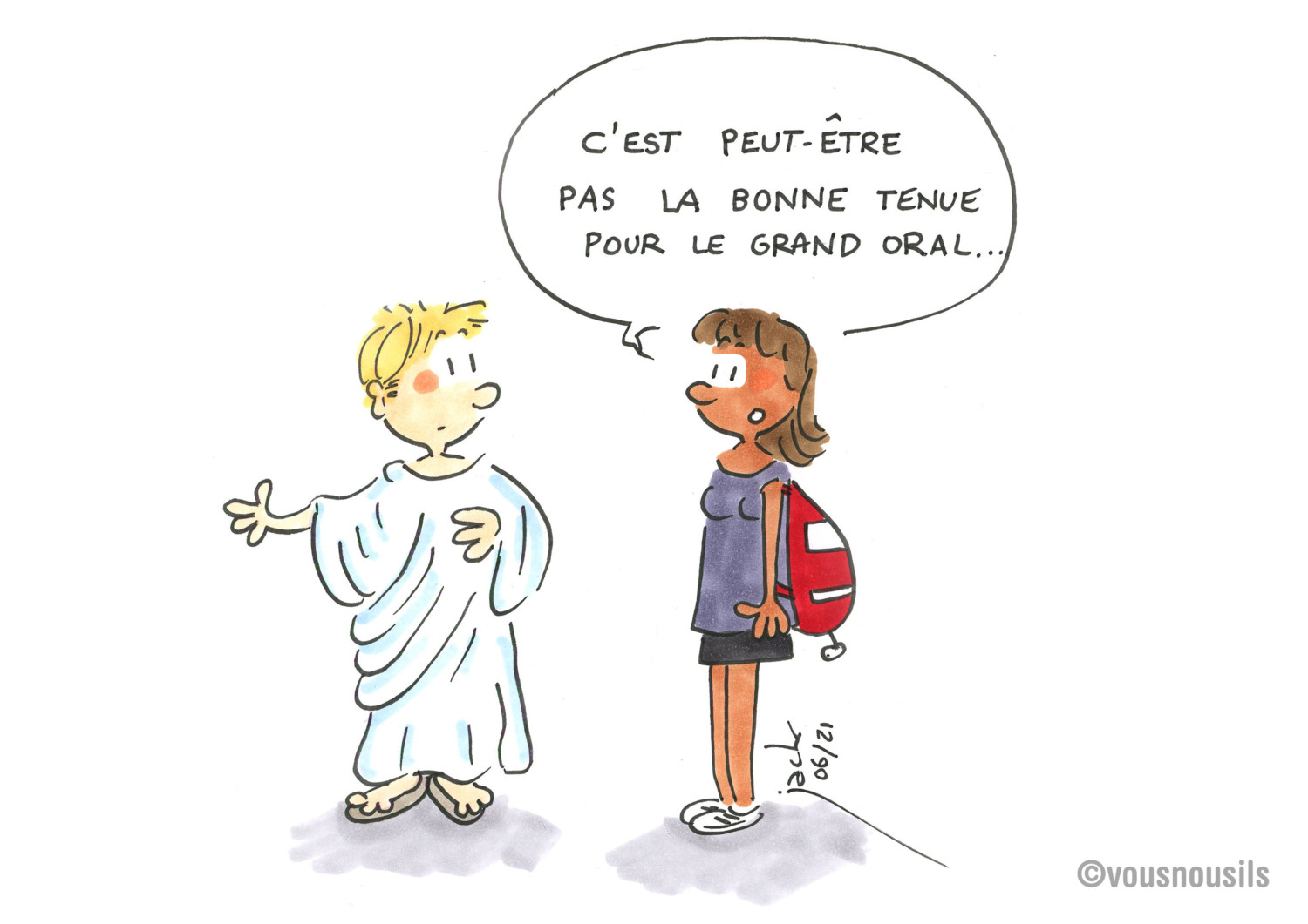 Grand Oral du bac  comment s'habiller ?  VousNousIls