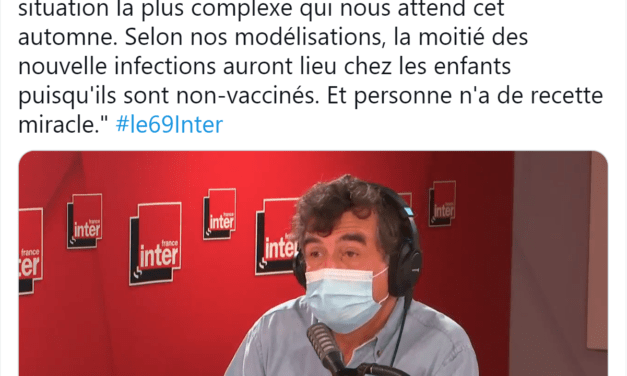 A. Fontanet : « la moitié des nouvelles infections auront lieu chez les enfants » à l’automne