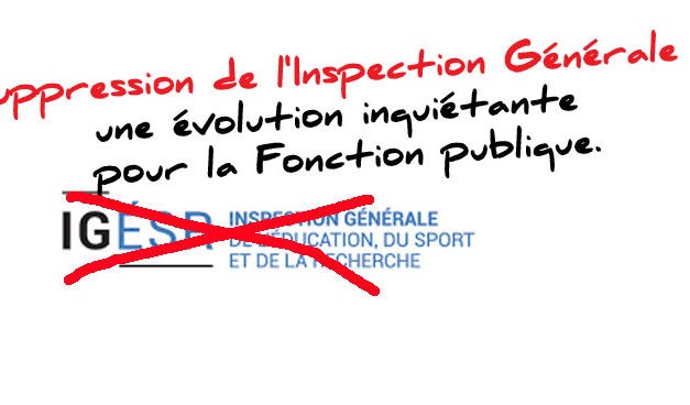 Bientôt la fin de l’Inspection générale ?