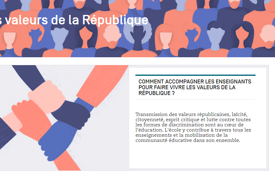 Canopé lance un ensemble de ressources « Valeurs de la République »