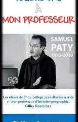 Un recueil de textes d&rsquo;élèves en hommage à Samuel Paty, remporte le Prix de l&rsquo;Initiative Laïque 2021